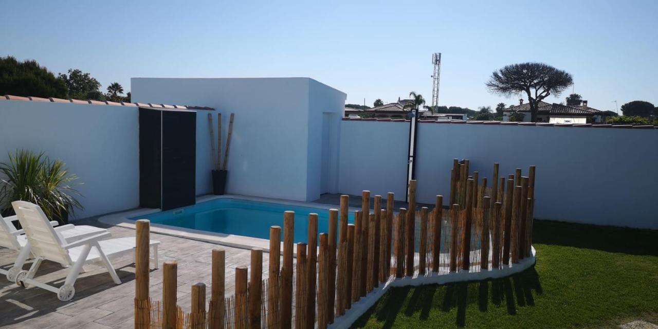 הוילה צ'יקלנה דה לה פרונטרה Palapa Beach , Chalet Con Piscina Privada Y Muy Cerca Del Mar מראה חיצוני תמונה